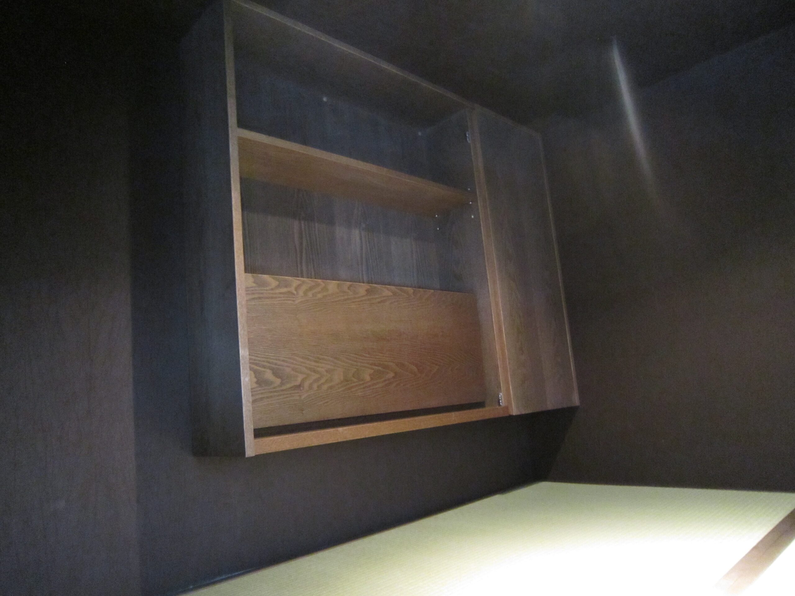 小屋裏書斎収納